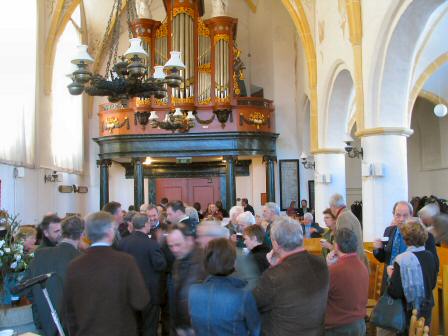 de kerk van terwolde, pauze tijdens de bijeenkomst