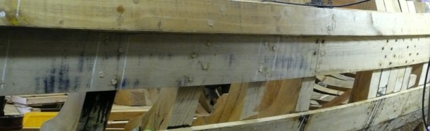 restauratie van een botter in Elburg